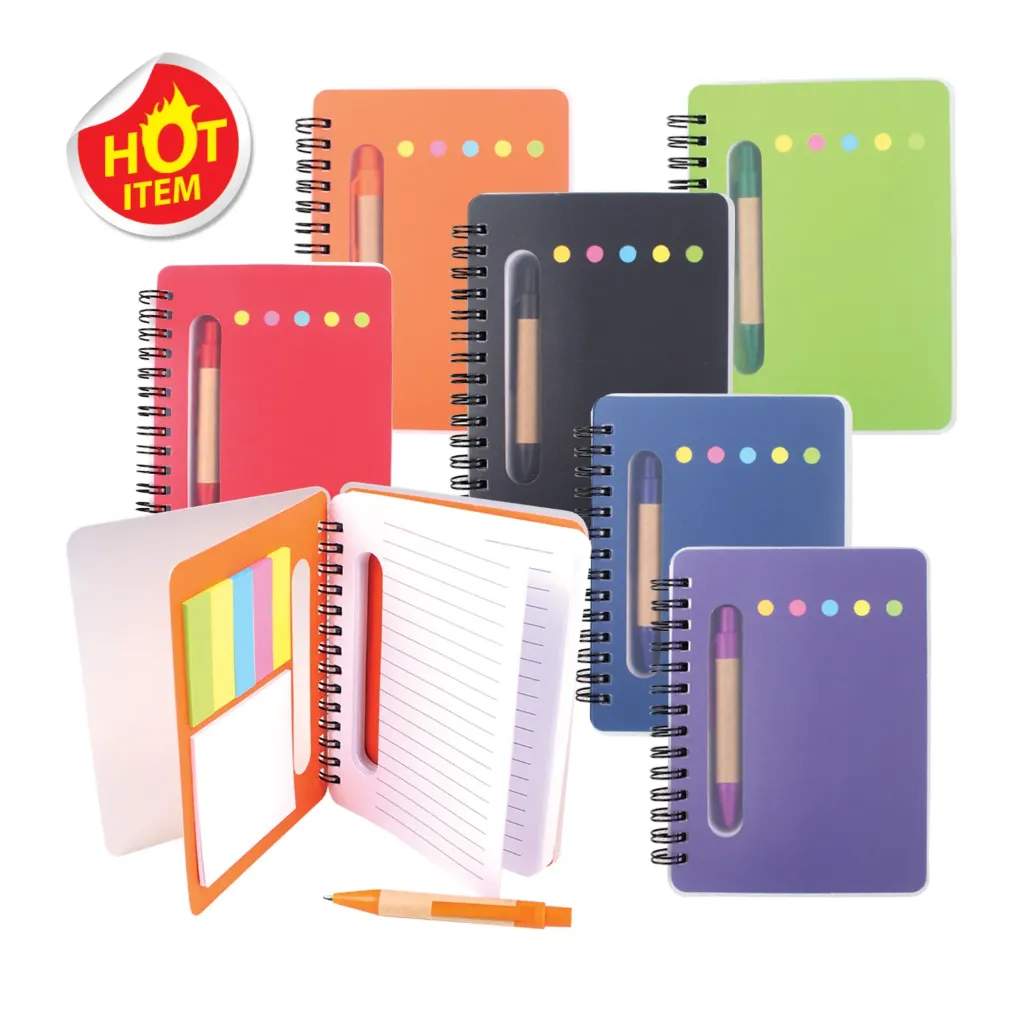 NOTEBOOK WITH PEN & STICKY NOTE