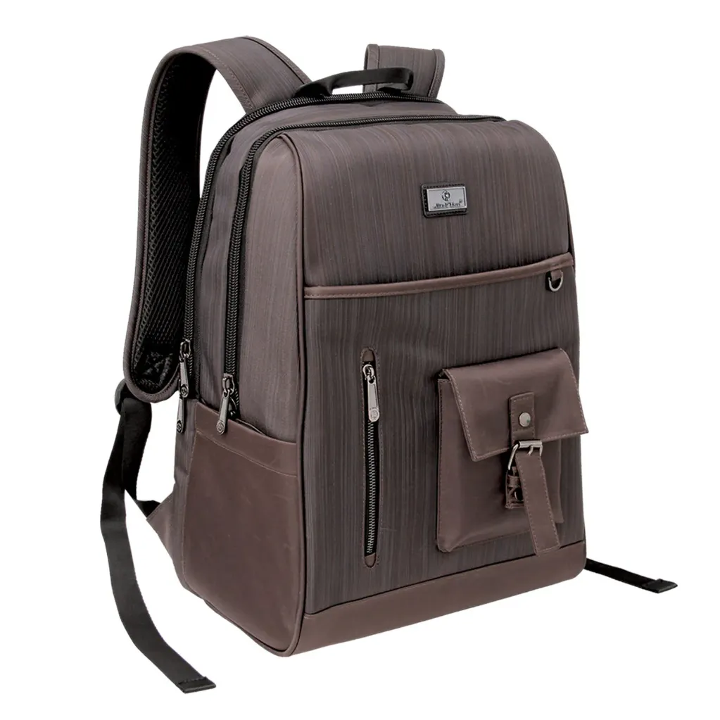 [ADB-9003-BRN] LAPTOP BACKPACK