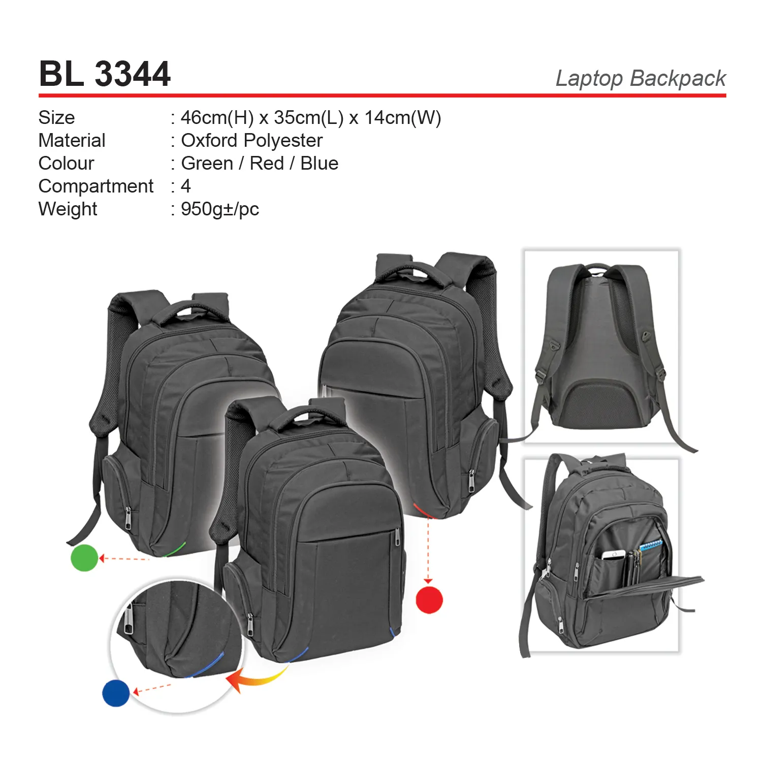 LAPTOP BACKPACK
