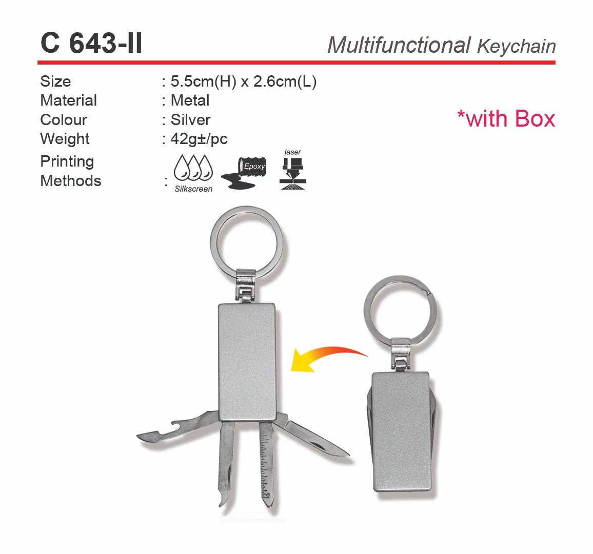 MULTIFUNCTIONAL KEY CHAIN
