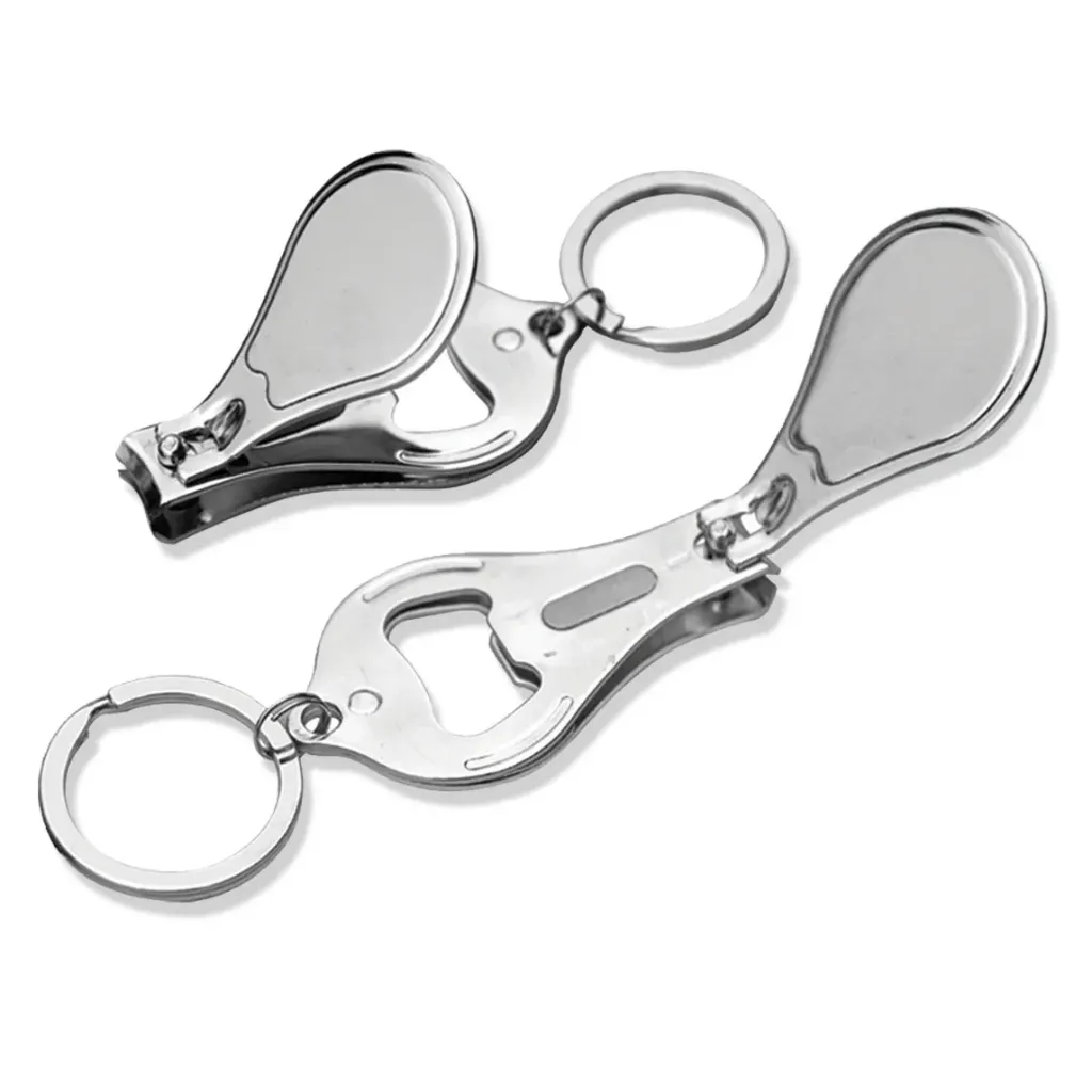 [YS-922-SIL] NAIL CLIPPER + BOTTLE OPENER