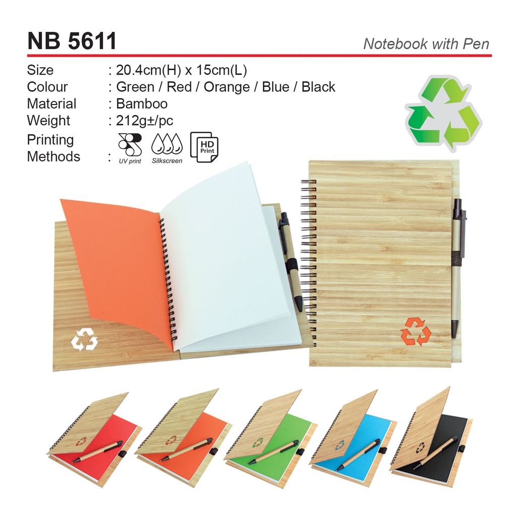 NOTEBOOK WITH PEN