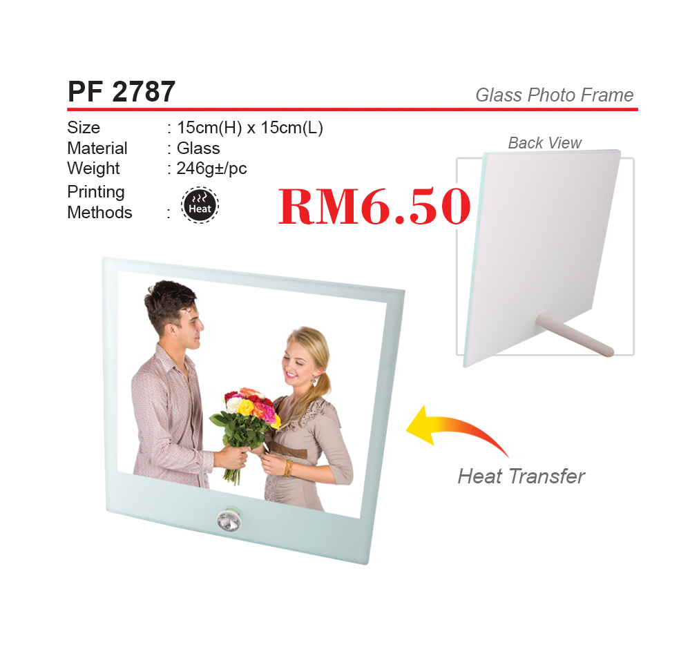 GLASS PHOTO FRAME