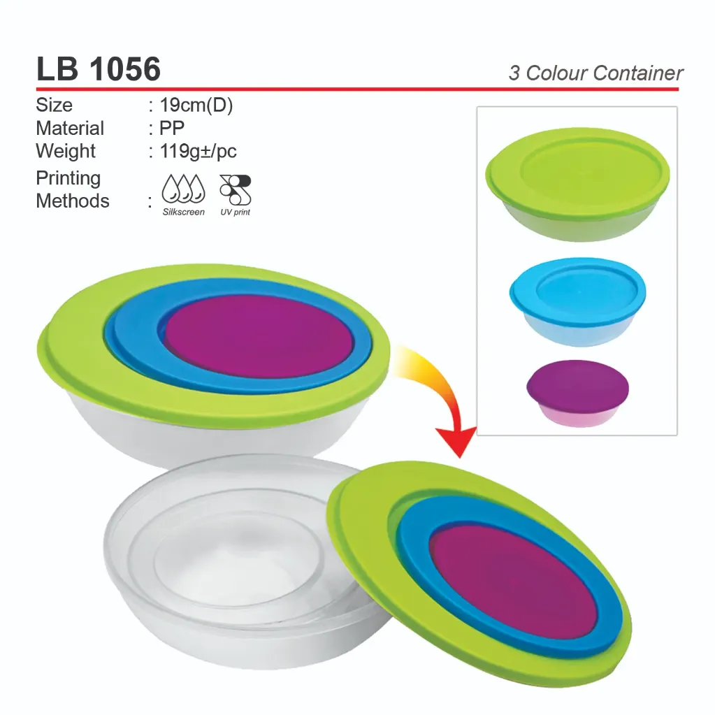 [LB-1056] PLASTIC CONTAINER SET