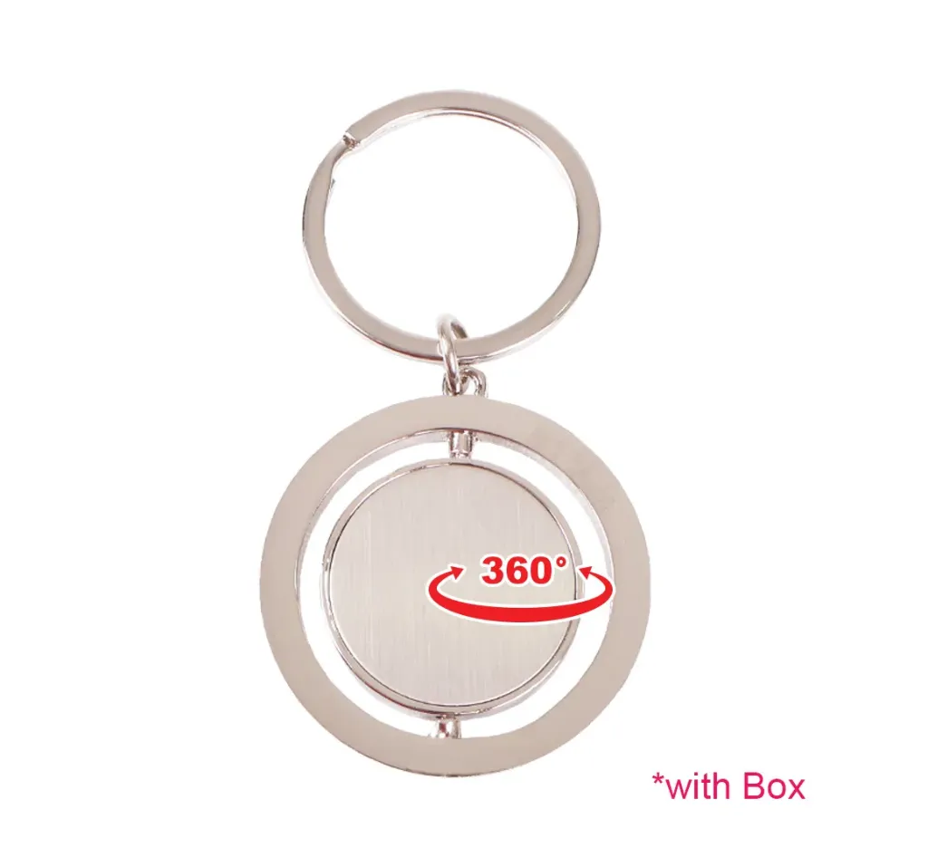 [C-46-II] ROTARY METAL KEYCHAIN