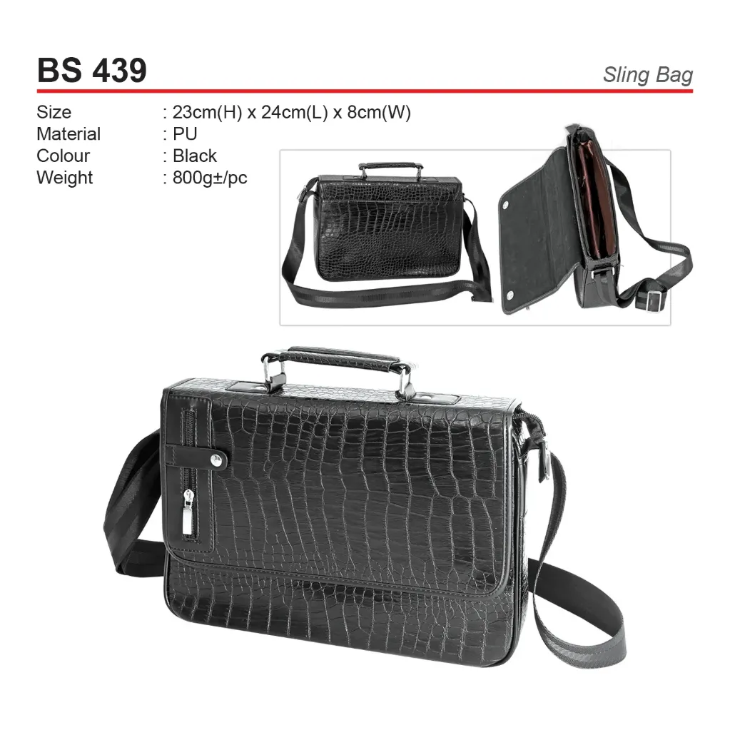 [BS-439-BK] SLING BAG