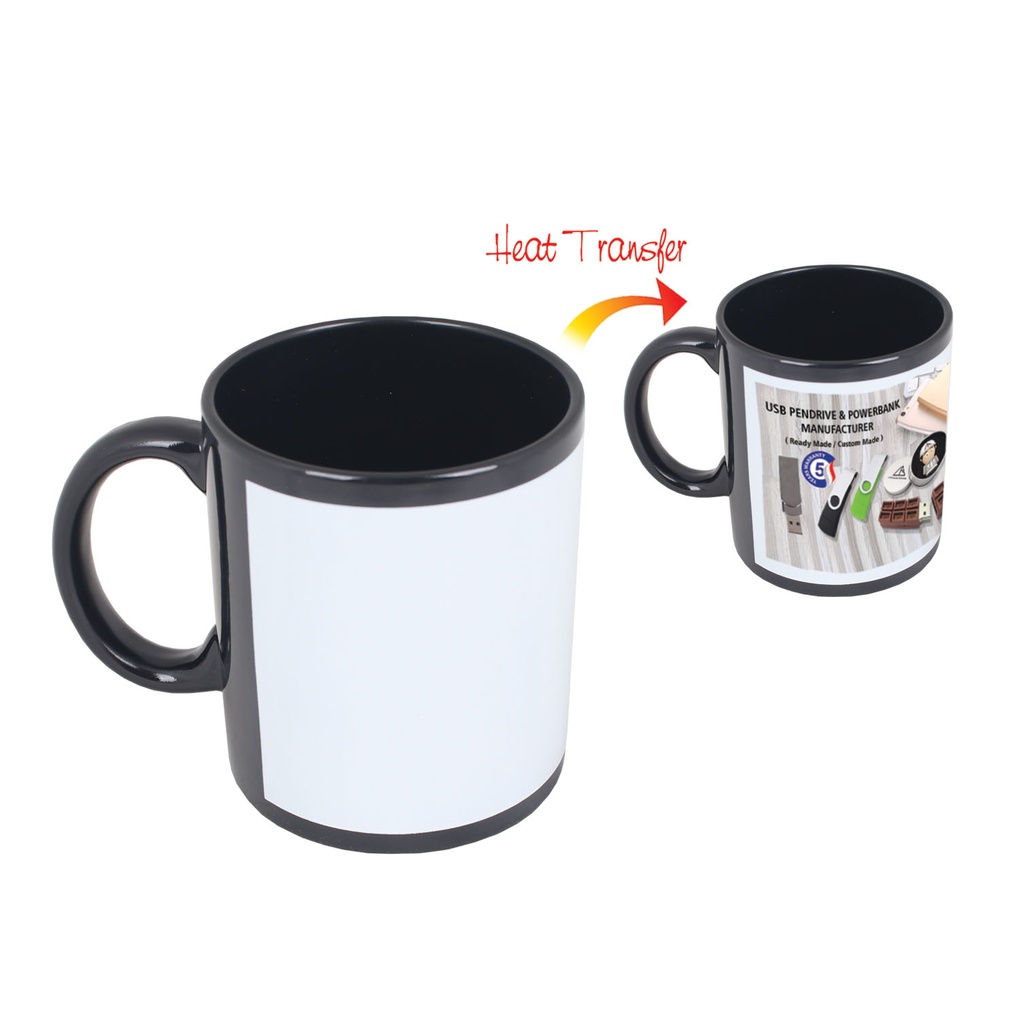 [M-1706-BK] SUBLIMAATION CERAMIC MUG