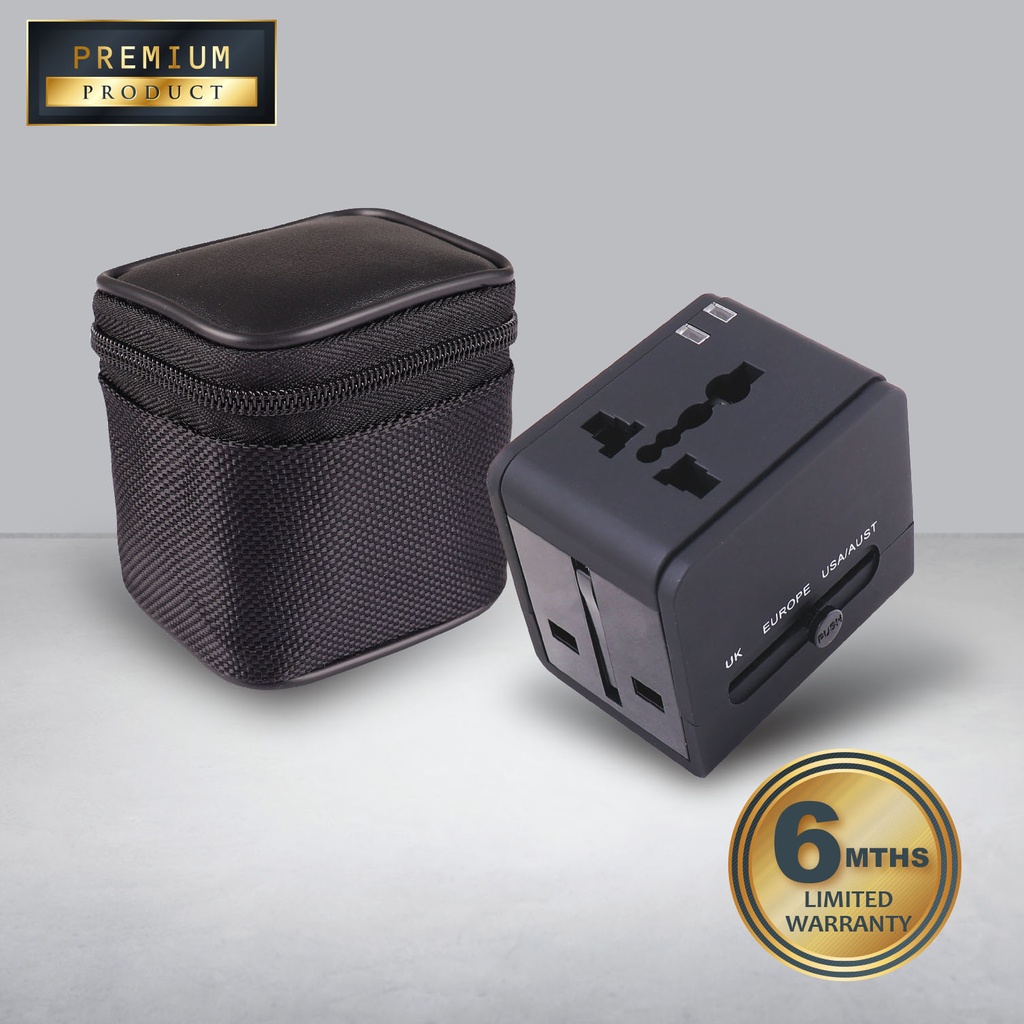 [AT-1072-BK] TRAVEL ADAPTER