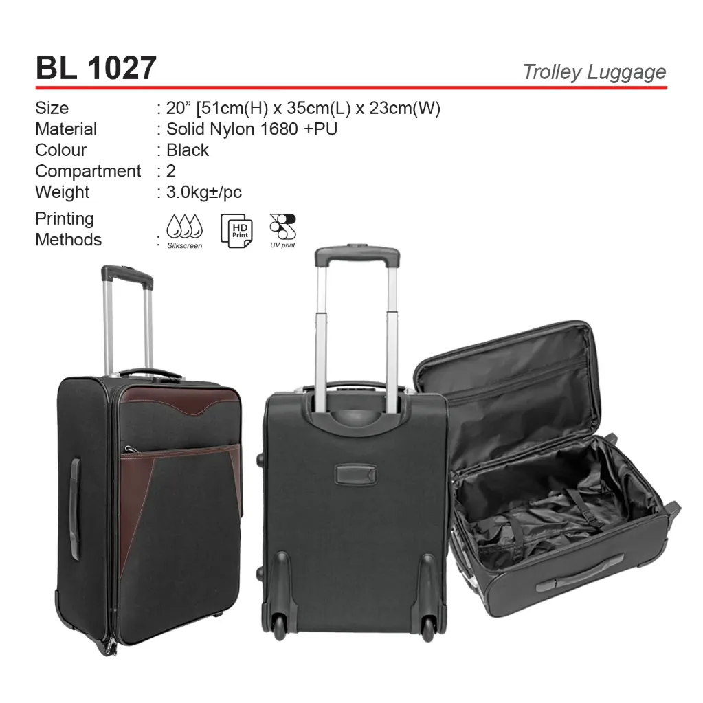 [BL-1027] TROLLEY LUGGAGE