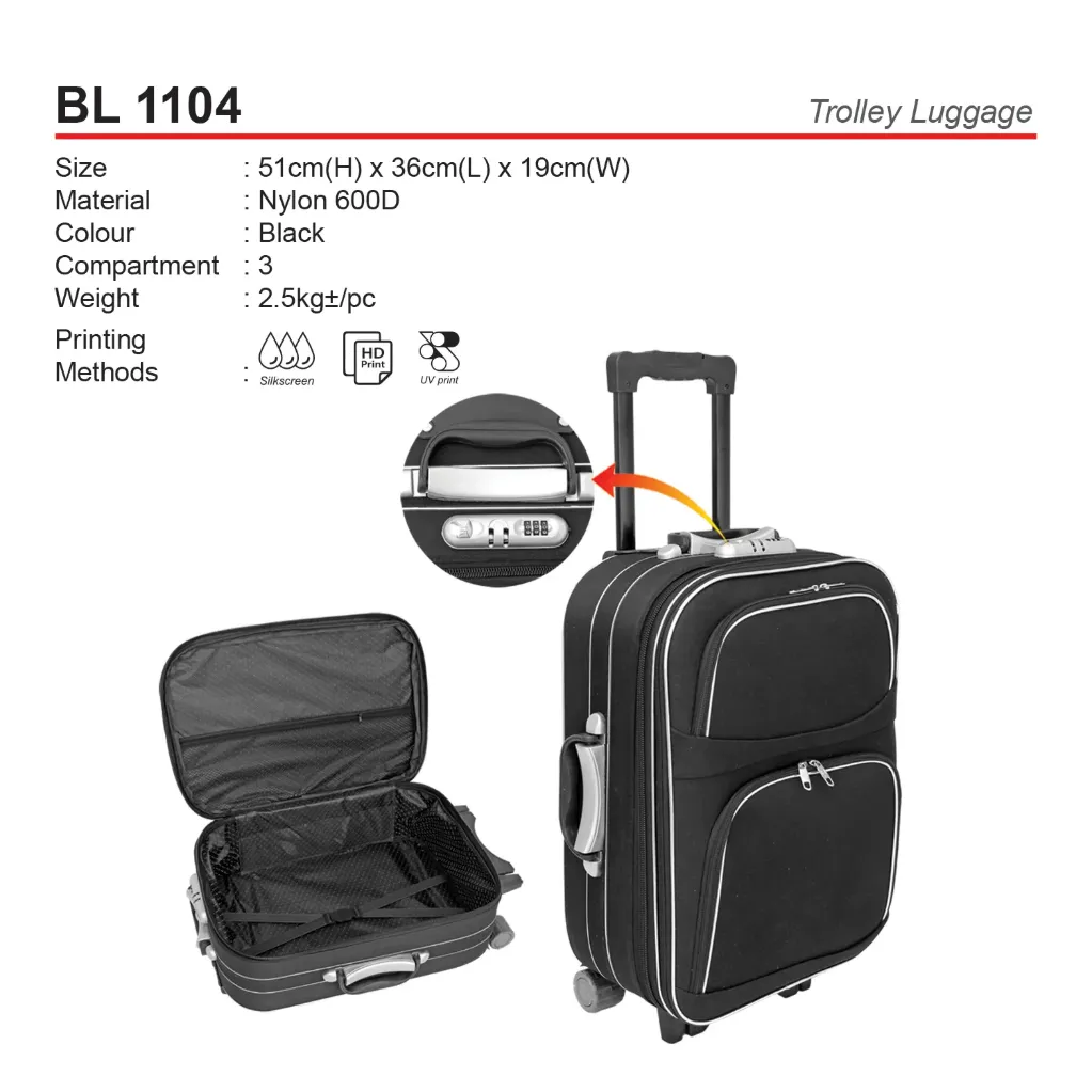 [BL-1104] TROLLEY LUGGAGE