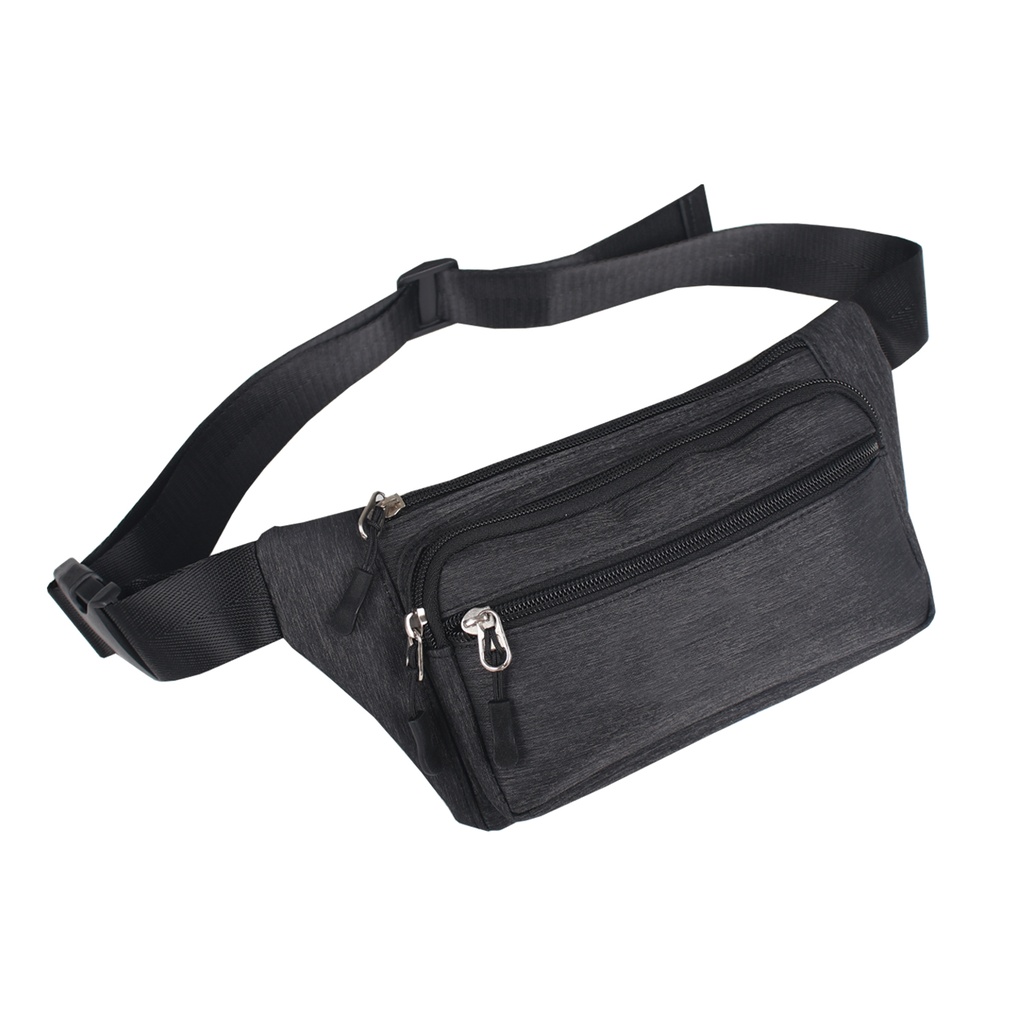 [BW-3029-BK] WAIST POUCH W WATER RESISTANT