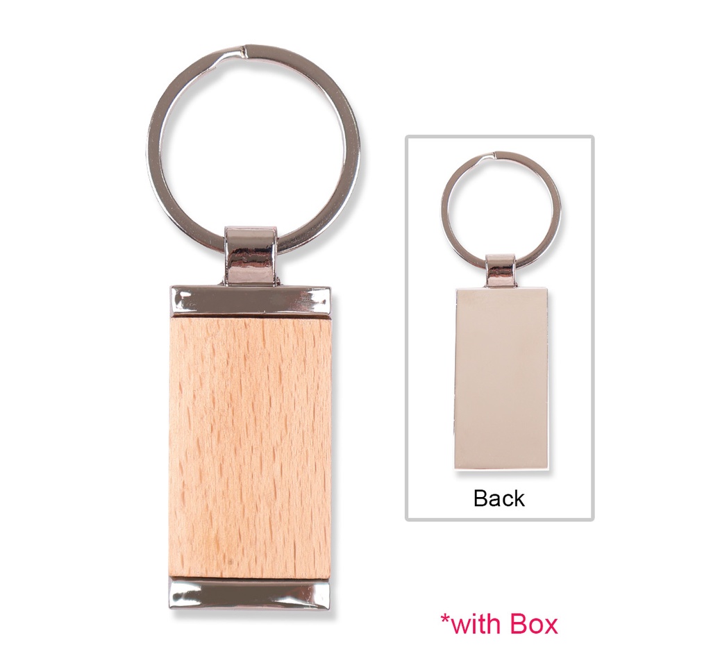 [C-630] WOODEN KEYCHAIN