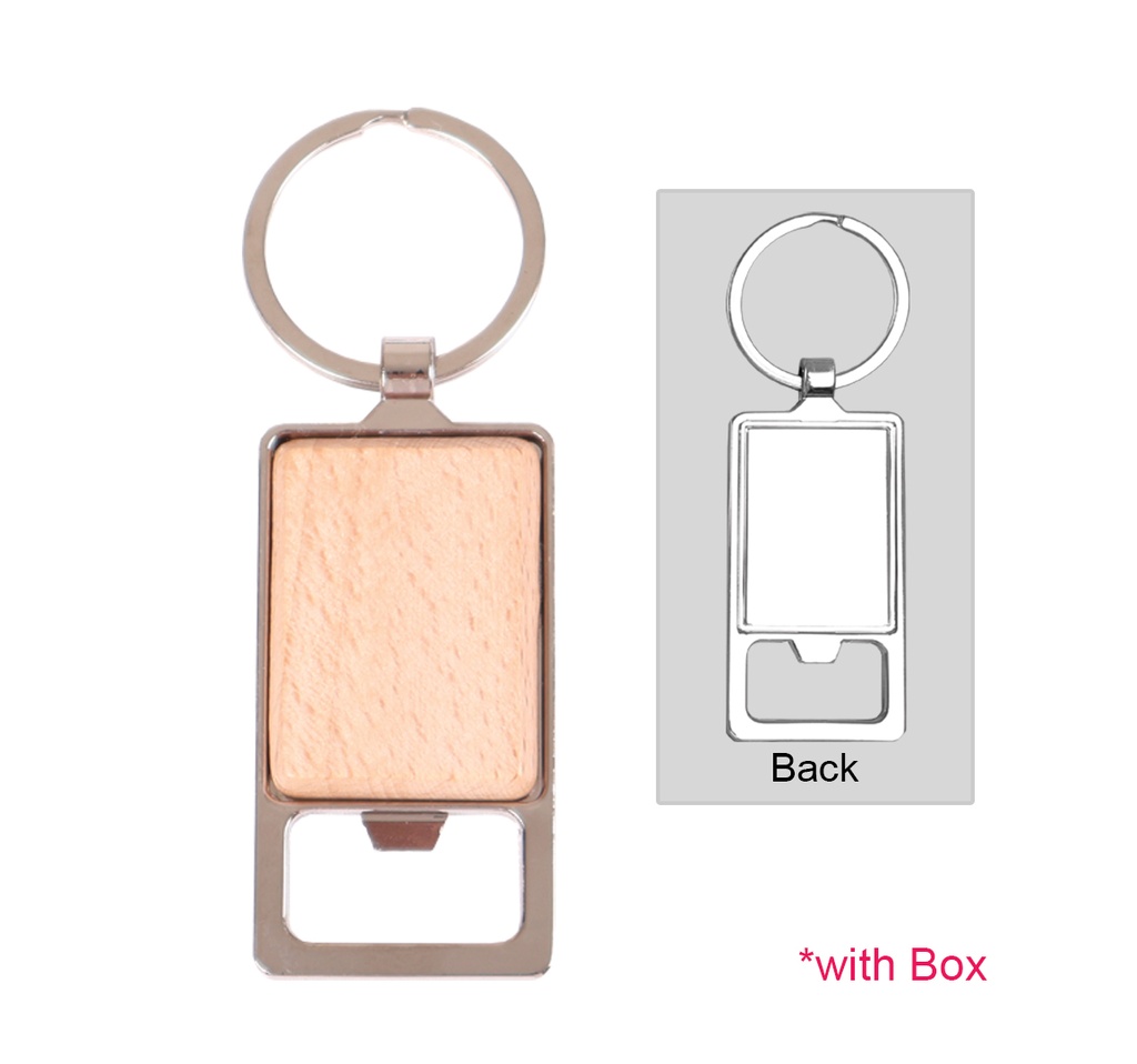 [C-631] WOODEN KEYCHAIN