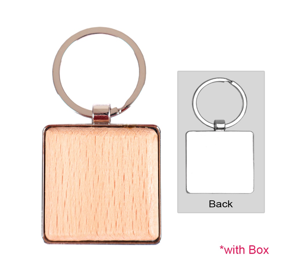 [C-634] WOODEN KEYCHAIN