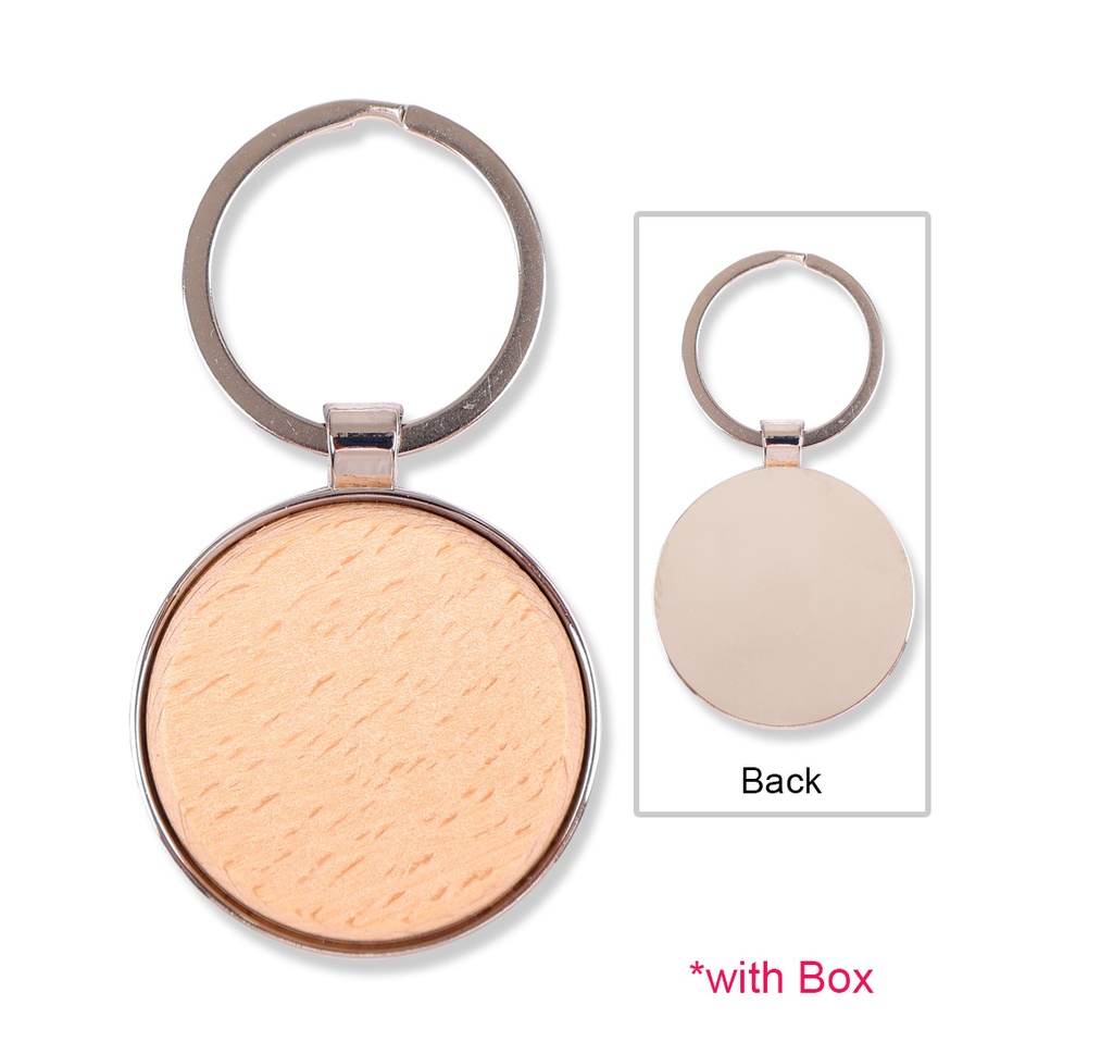 [C-635] WOODEN KEYCHAIN