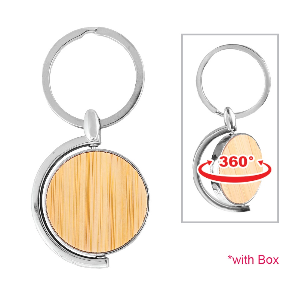 [C-636] WOODEN KEYCHAIN