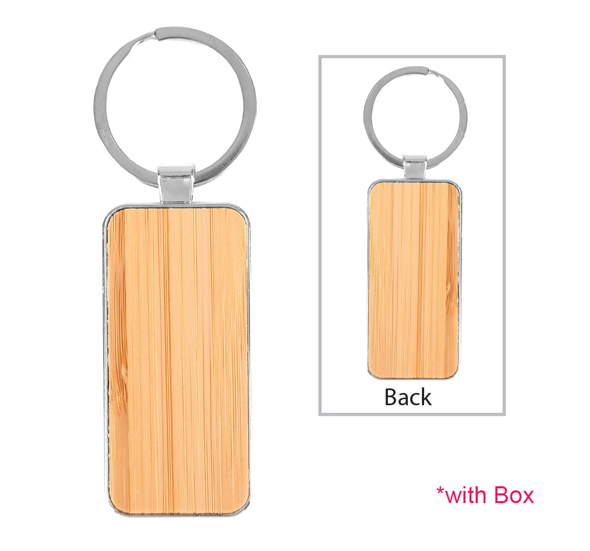 WOODEN KEYCHAIN