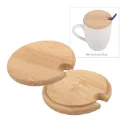 WOODEN MUG LID