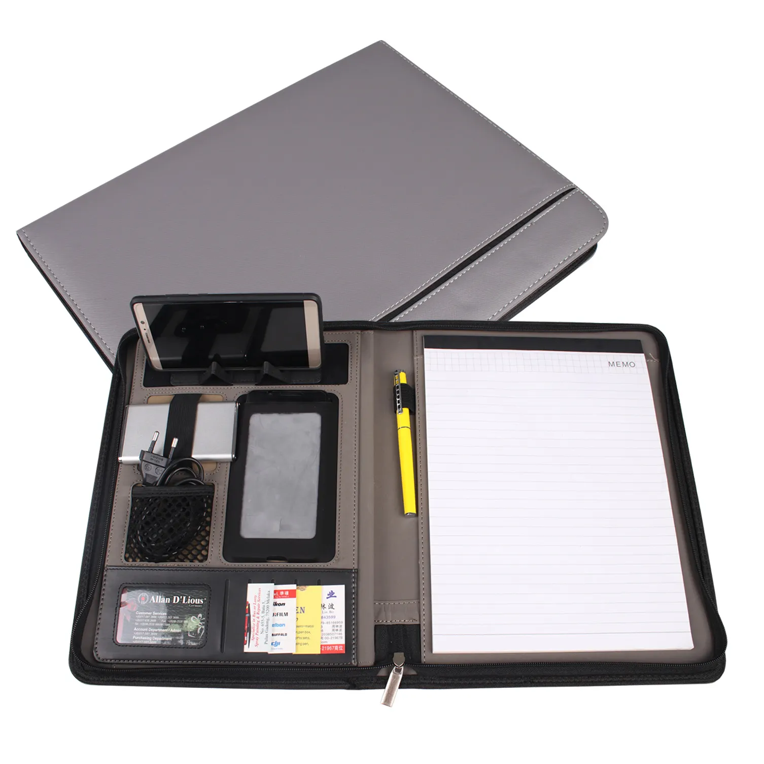 ZIPPER PU SEMINAR FOLDER