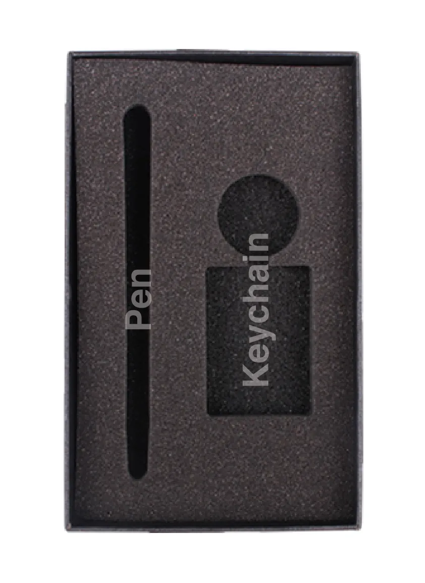 SPONGE FOR PEN + KEYCHAIN 2