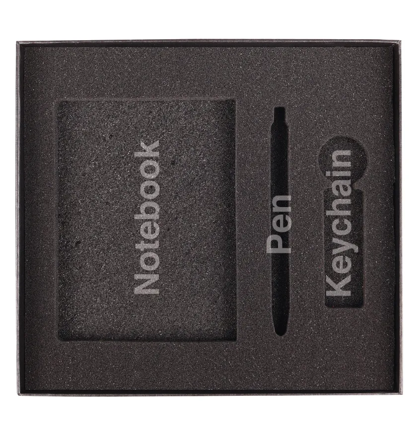SPONGE FOR PEN + NOTEBOOK + KEYCHAIN 1