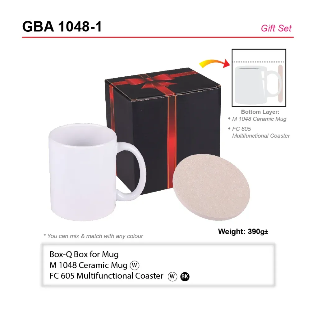 GIFT SET-BOX-Q+M 1048(W)+FC 605