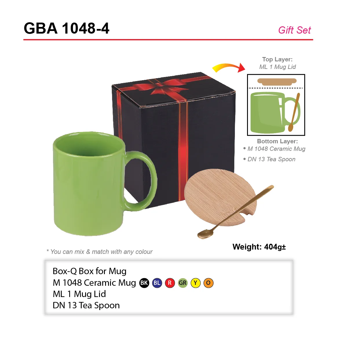 GIFT SET-BOX-Q+M 1048+ML 1+DN 13