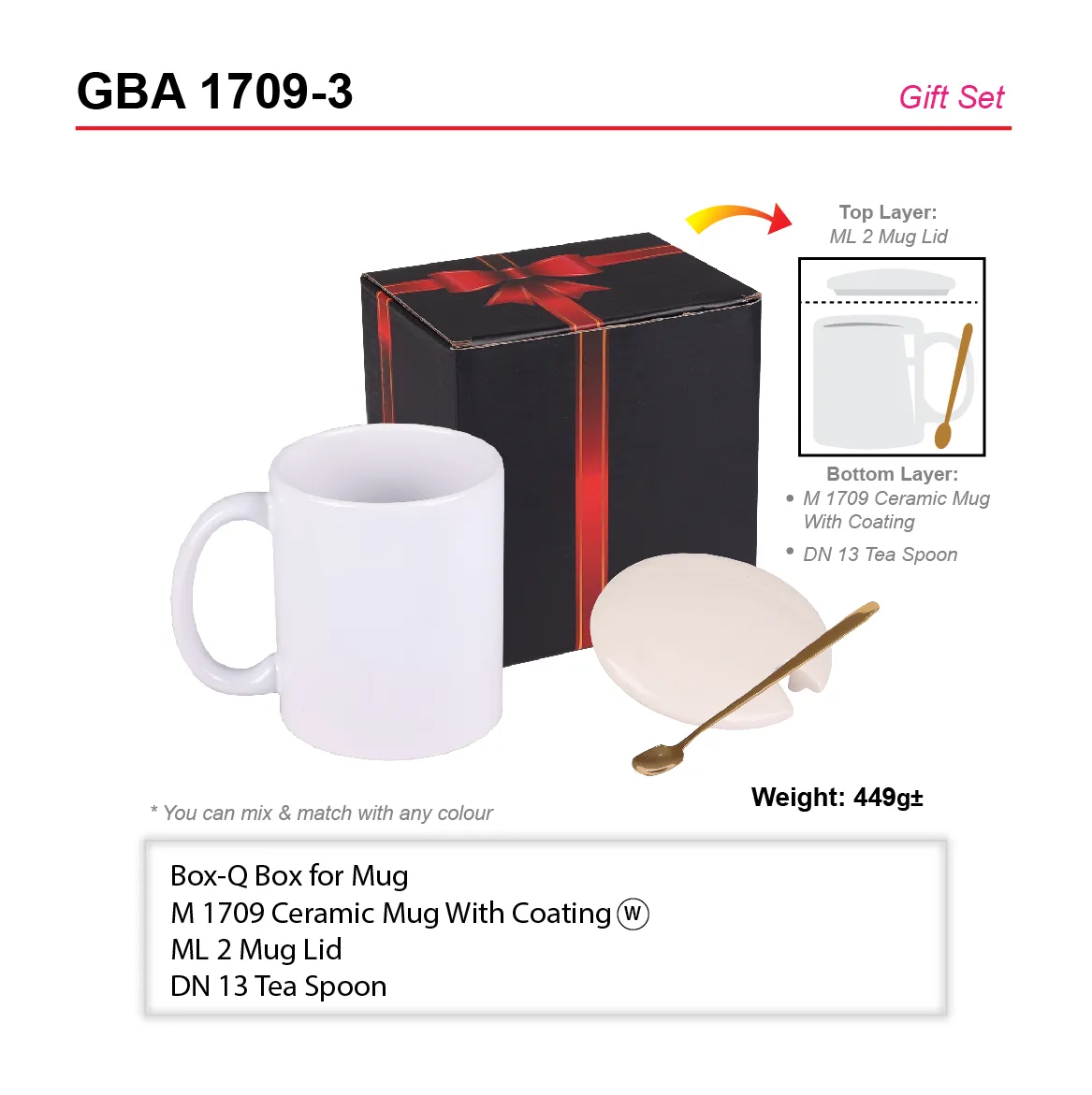GIFT SET-BOX-Q+M 1709+ML 2+DN 13