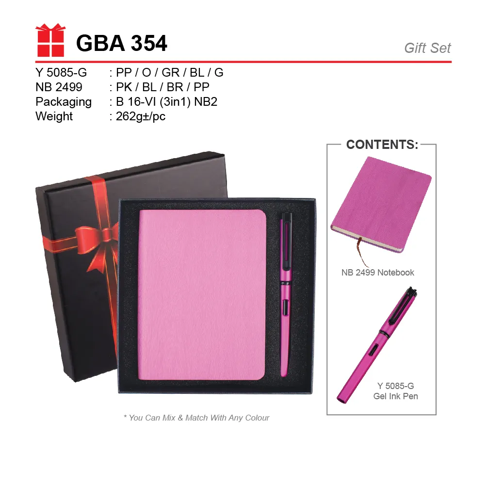 GIFT SET-Y 5085-G+NB 2499+B 16-VI(3 IN 1)