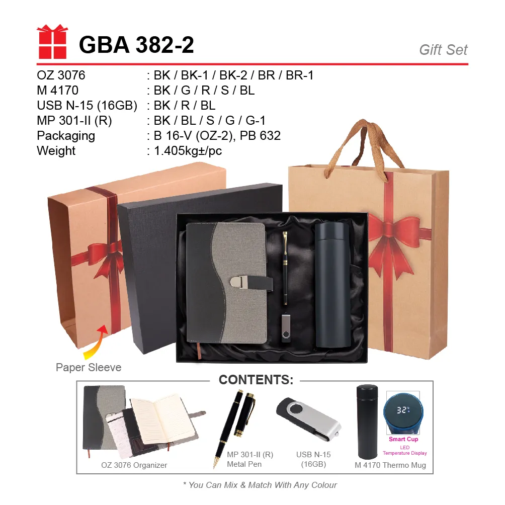 GIFT SET-M 4170+OZ 3076+MP 301-II-R+USB 15+B 16-V(OZ2)+PB 632