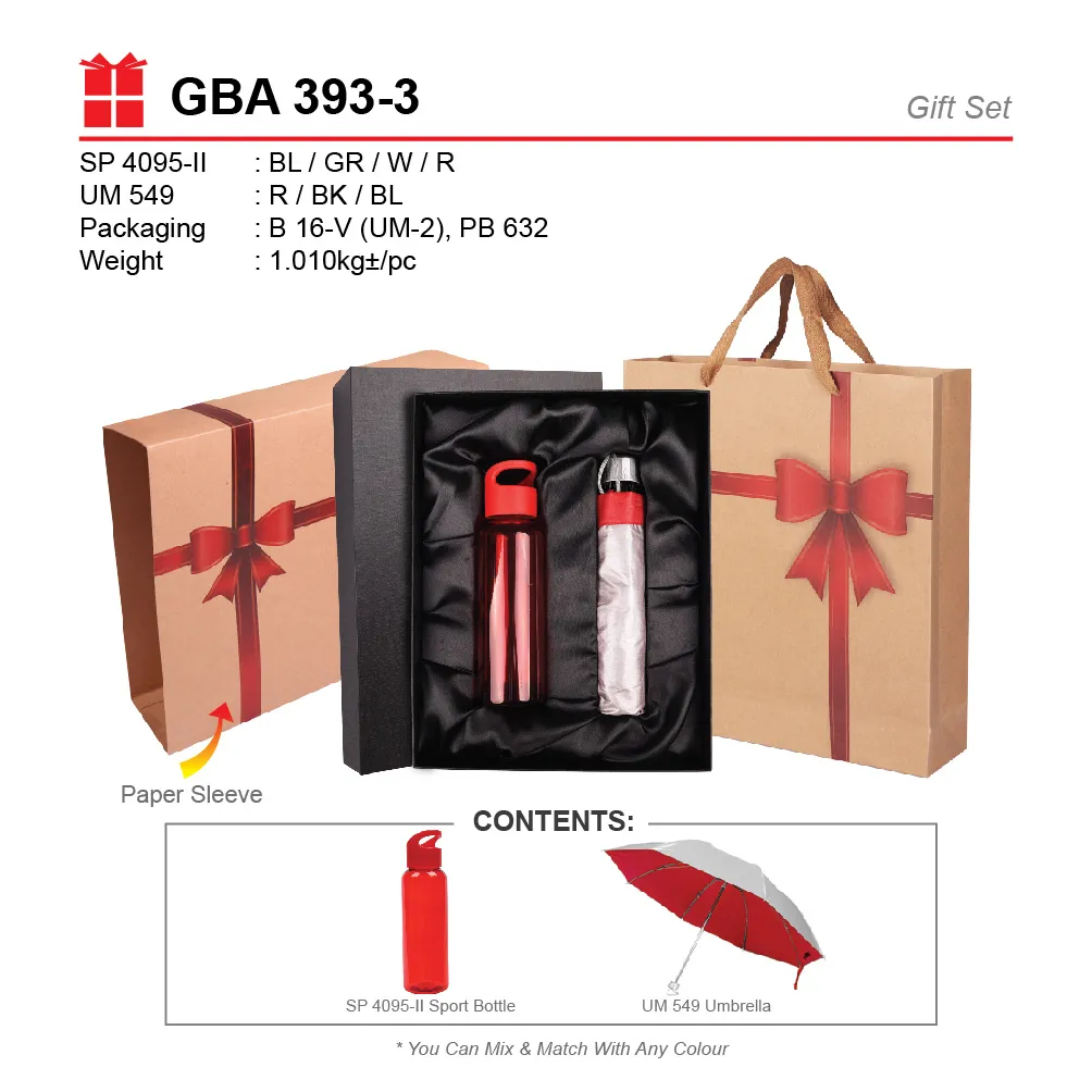 GIFT SET-SP 4095-II+UM 549+B 16-V(UM-2)+PB 632