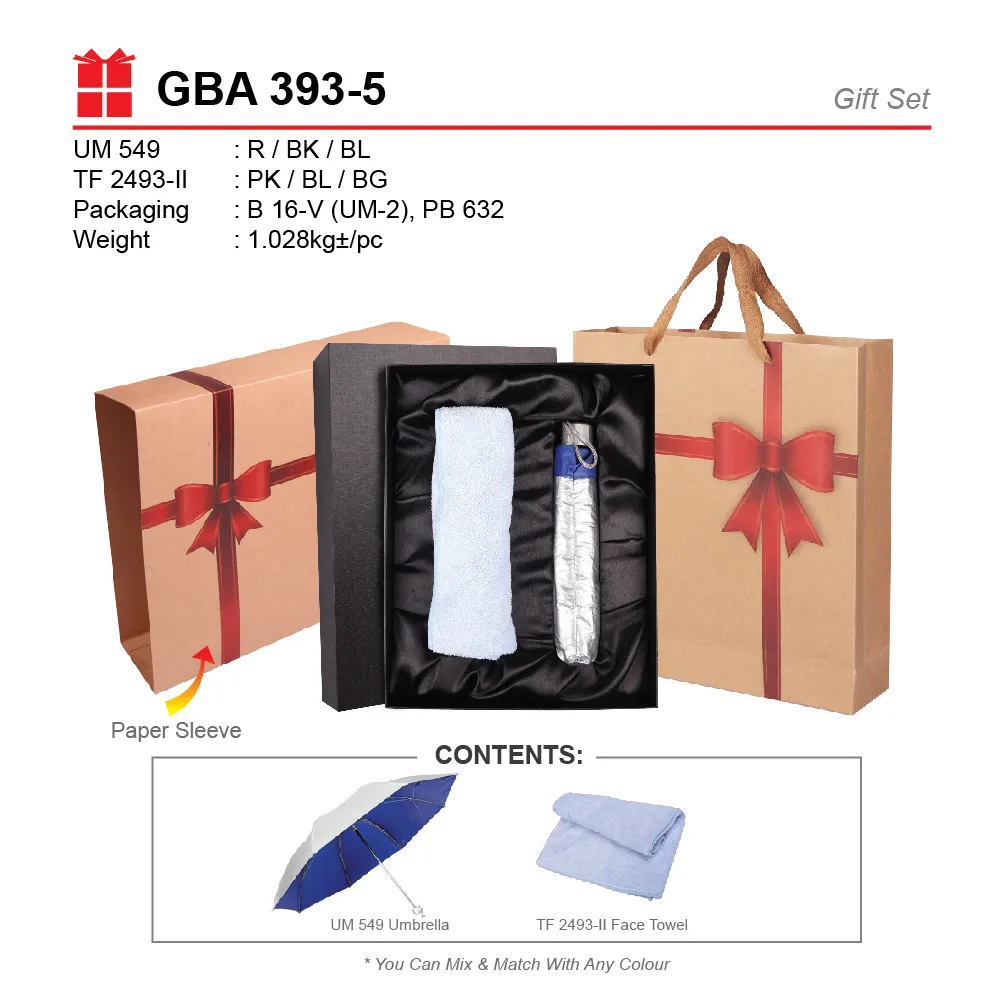 GIFT SET-UM 549+TF 2493-II+B 16-V(UM-2)+PB 632