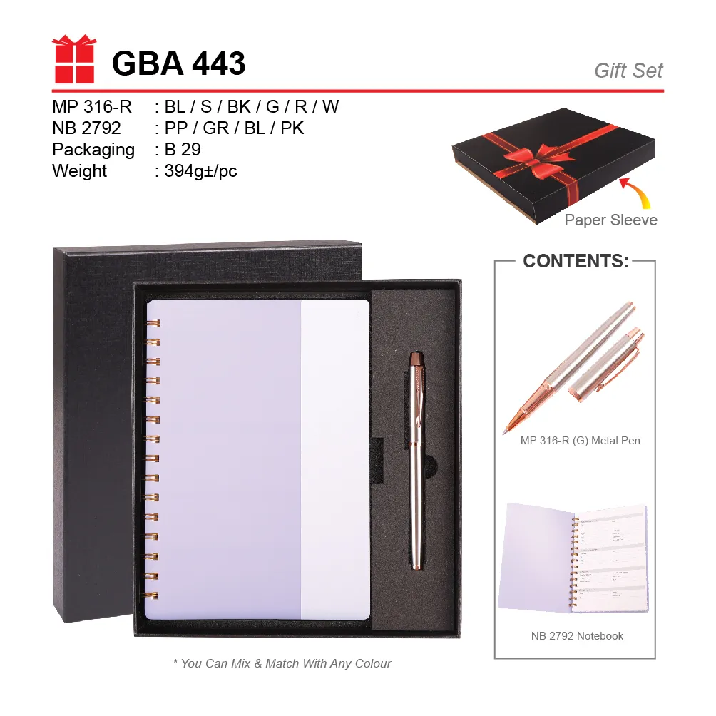 GIFT SET-MP 316-R+NB 2792+B 29