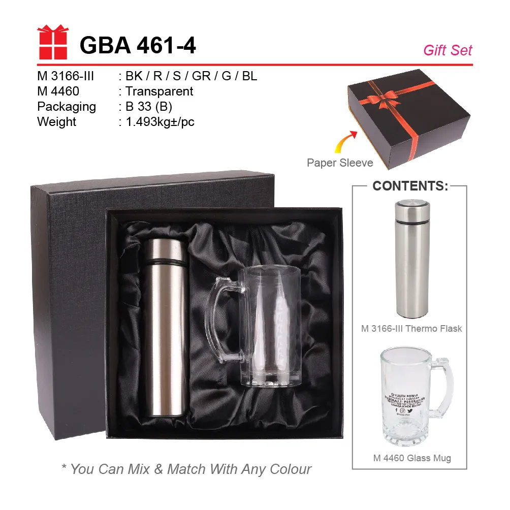 GIFT SET-M 3166-III+M 4460+B 33(B)
