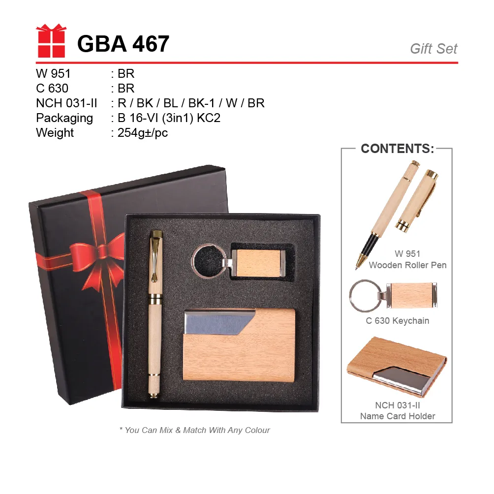 GIFT SET-W 951+C 630+NCH 031-II+B 16-VI(C)
