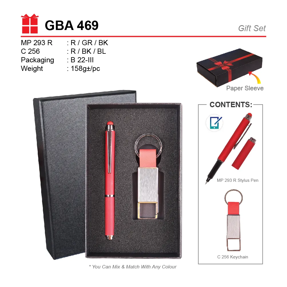 GIFT SET-MP 293-R+C 256+B 22-III(A)