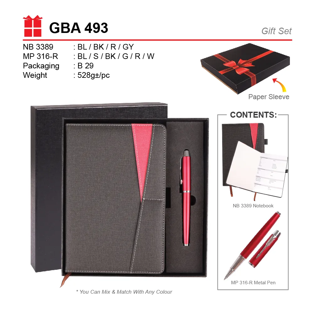 GIFT SET-NB 3389+MP 316-R+B 29