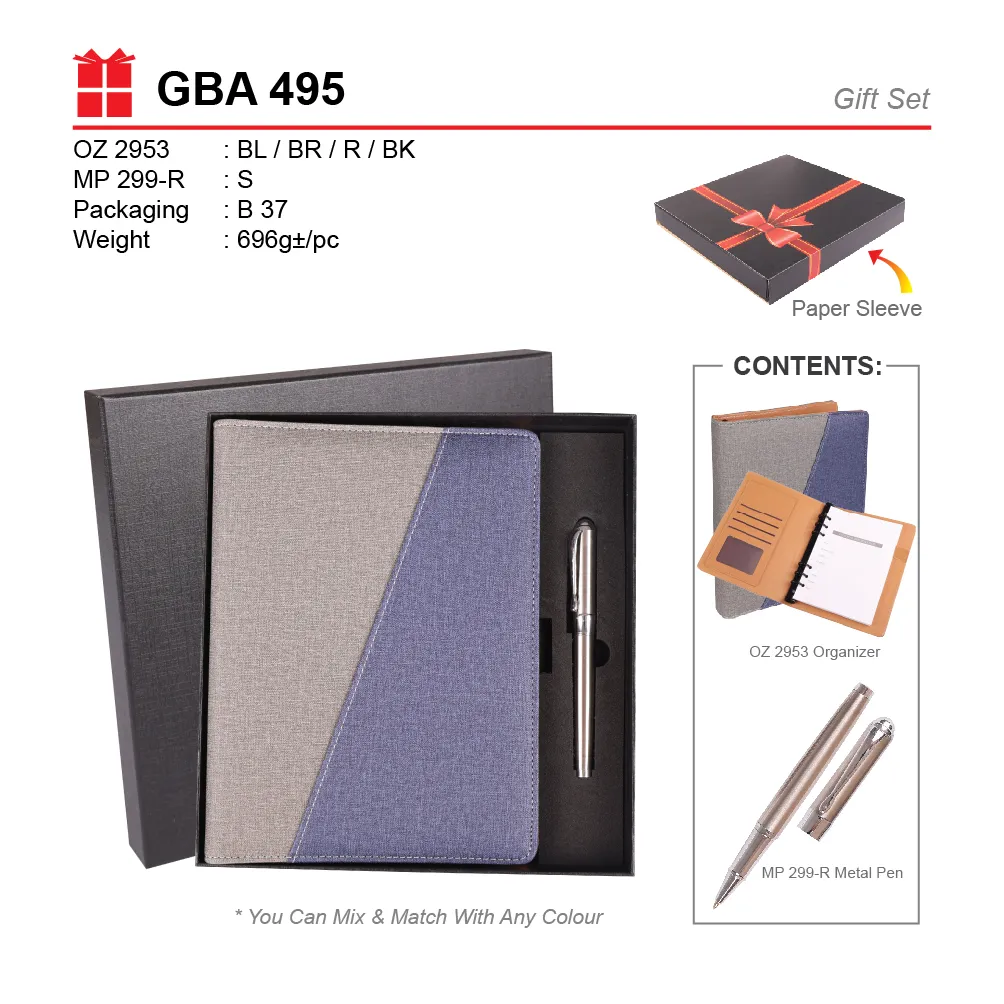 GIFT SET-OZ 2953+MP 299-R+B 37
