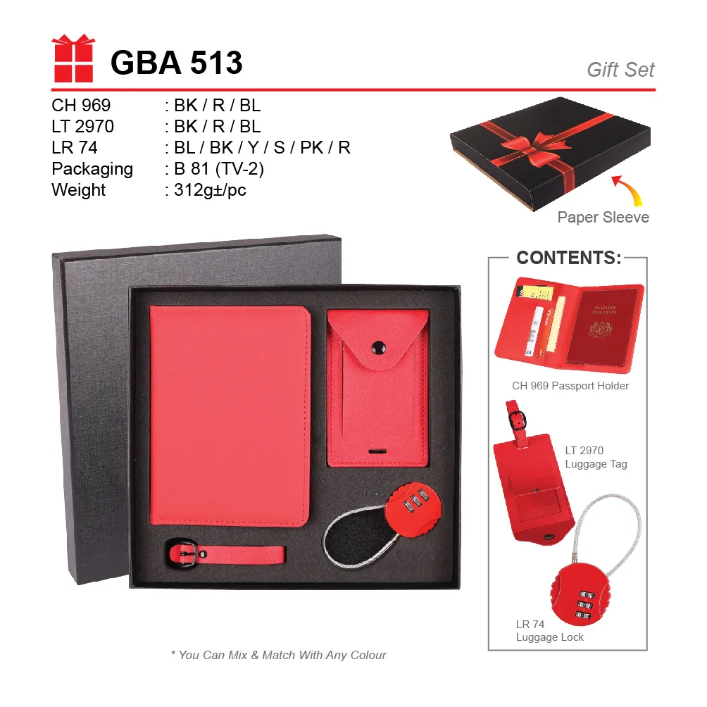 GIFT SET-CH 969+LT 2970+LR 74+B 81(TV-2)
