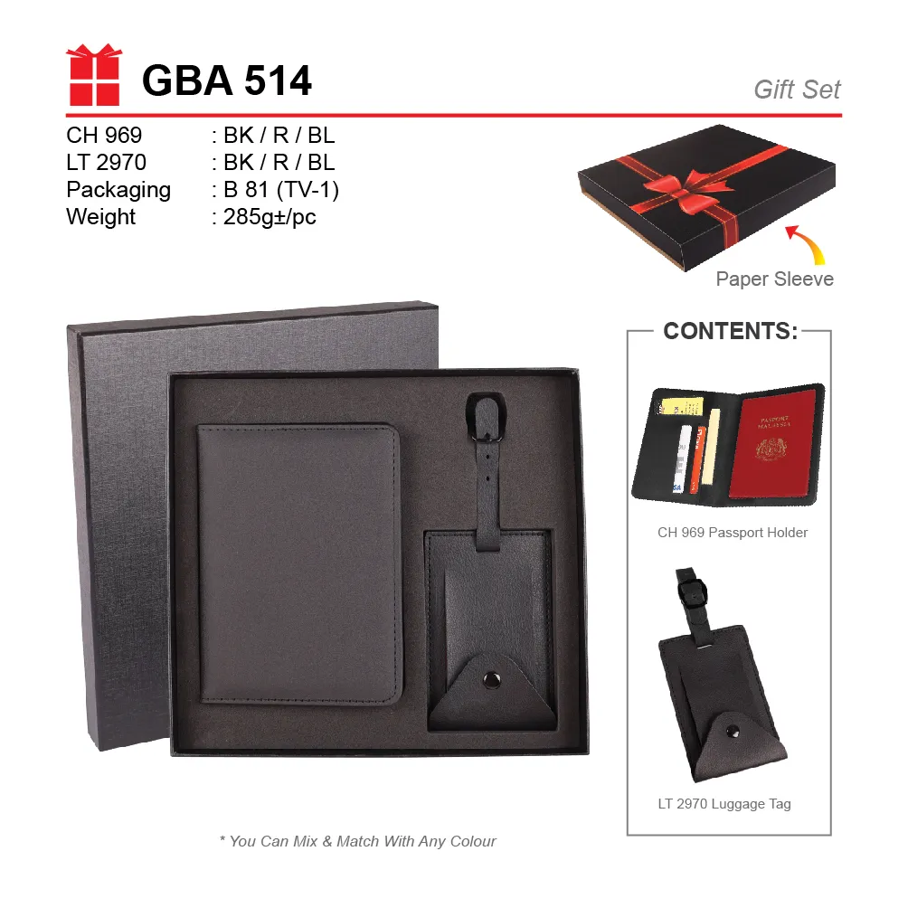 GIFT SET-CH 969+LT 2970+B 81(TV-1)