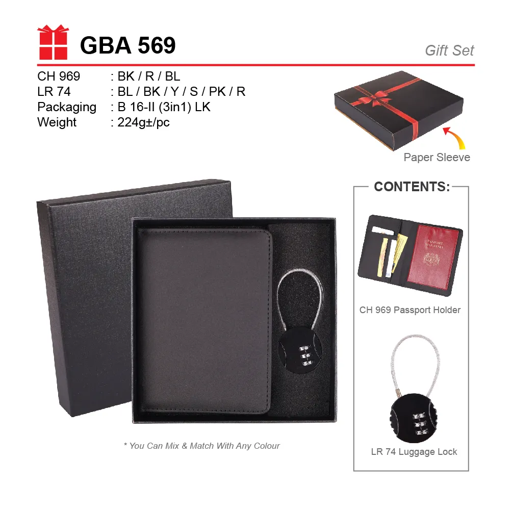GIFT SET-CH 969+LR 74+B 16-VI(A)