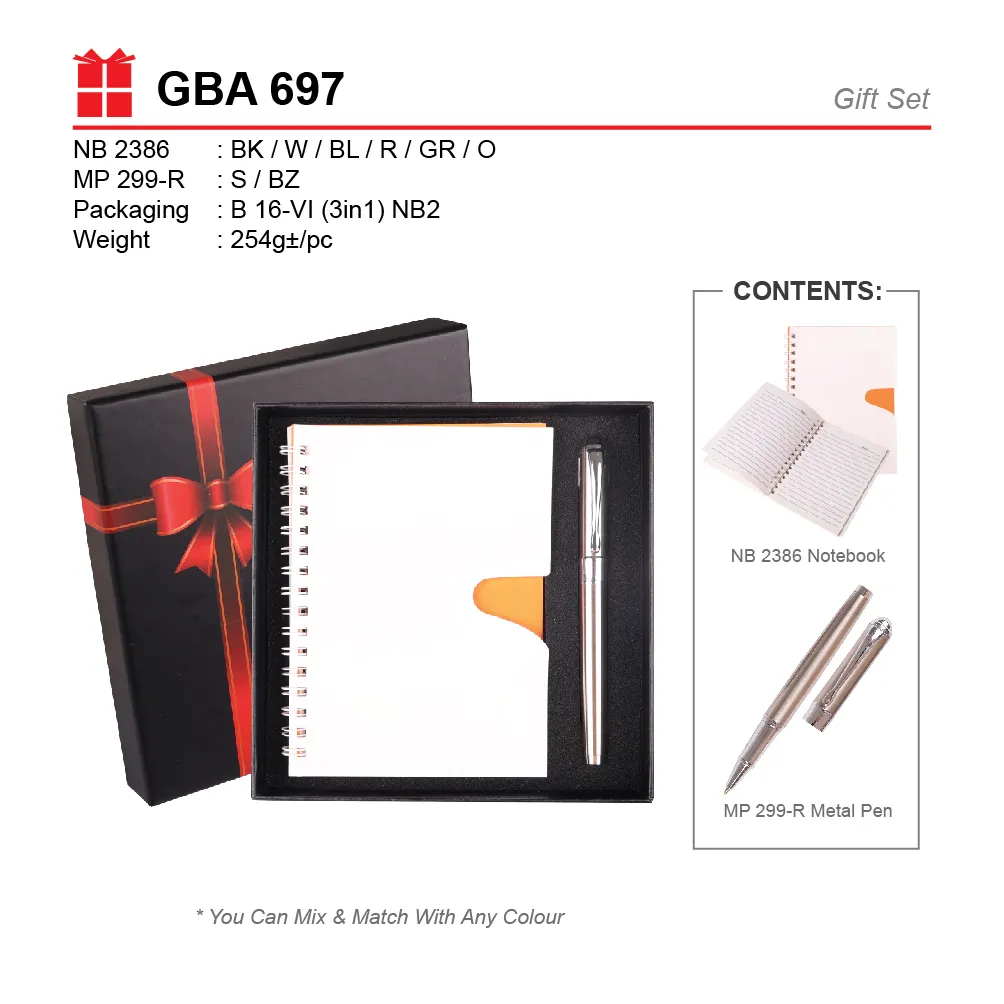 GIFT SET-NB 2386+MP 299-R+B 16-VI(J)