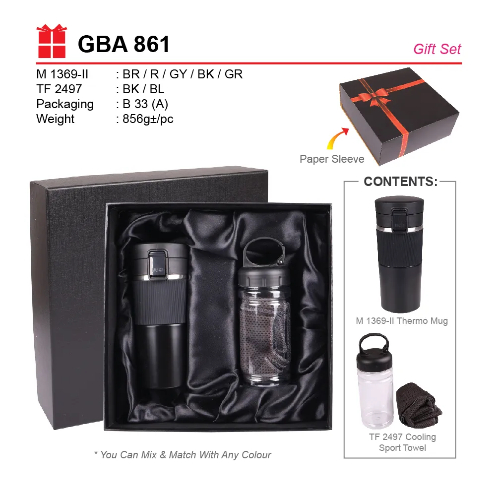GIFT SET-M 1369-II+TF 2497+B 33(A)