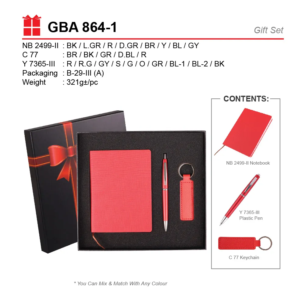 GIFT SET-NB 2499-II+C 77+Y7365-III+B 29-II(A)