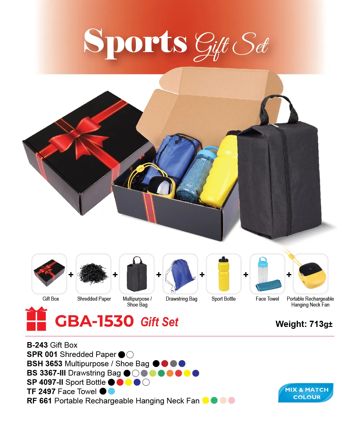 GIFT SET-B-243+SPR 001+BSH 3653+BS 3367-III+SP 4097-II+TF 2497+RF 661