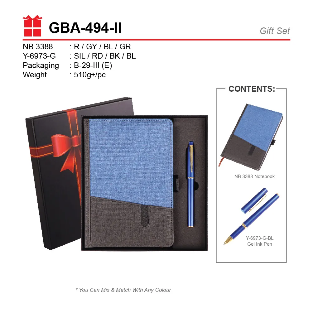GIFT SET-NB 3388+Y-6973-G+B-29-III