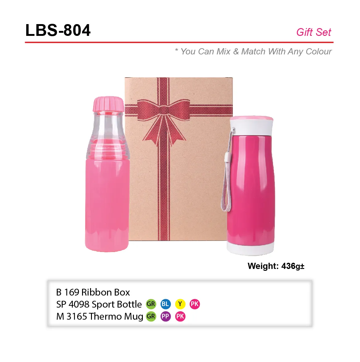 TRAVEL SET-SP 4098+M 3165+B 169