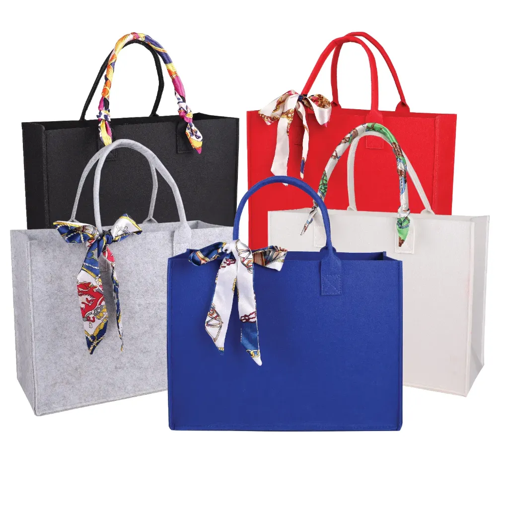 FELT SHOPPING BAG + TWILLY