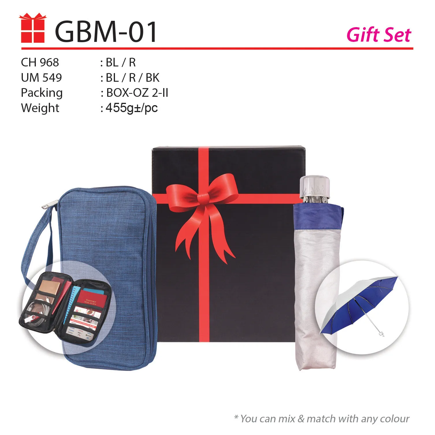 GIFT SET - CH 968 + UM 549 + BOX OZ 2 II