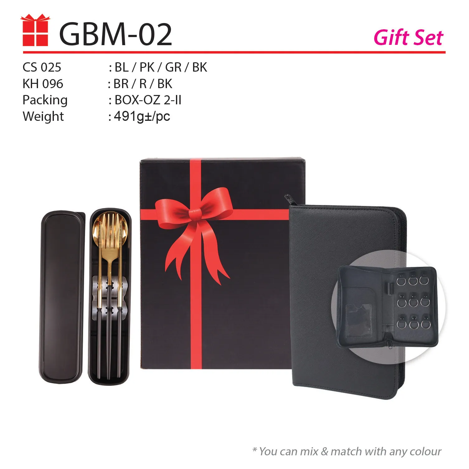 GIFT SET - CS 025 + KH 096 + BOX OZ 2 II